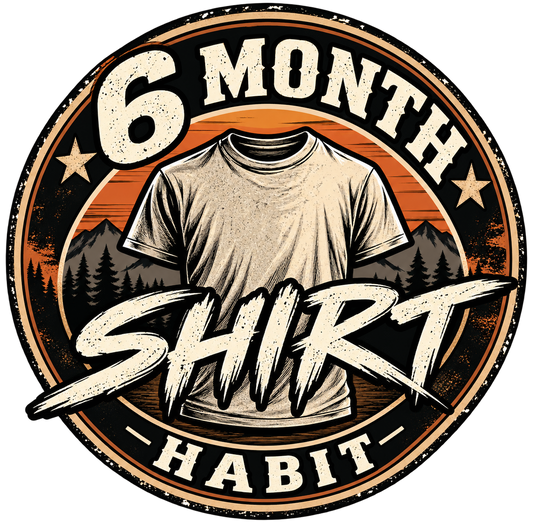 6 Month Shirt Habit